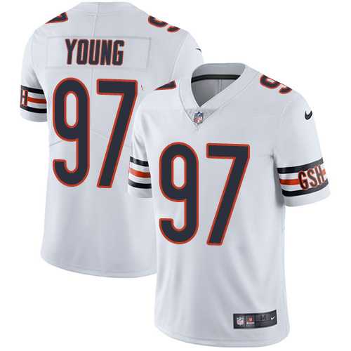 Nike Chicago Bears #97 Willie Young White NFL Vapor Untouchable Limited Jersey,We sell and wholesale Nike Chicago Bears #97 Willie Young White NFL Vapor Untouchable Limited Jersey on line form chian!